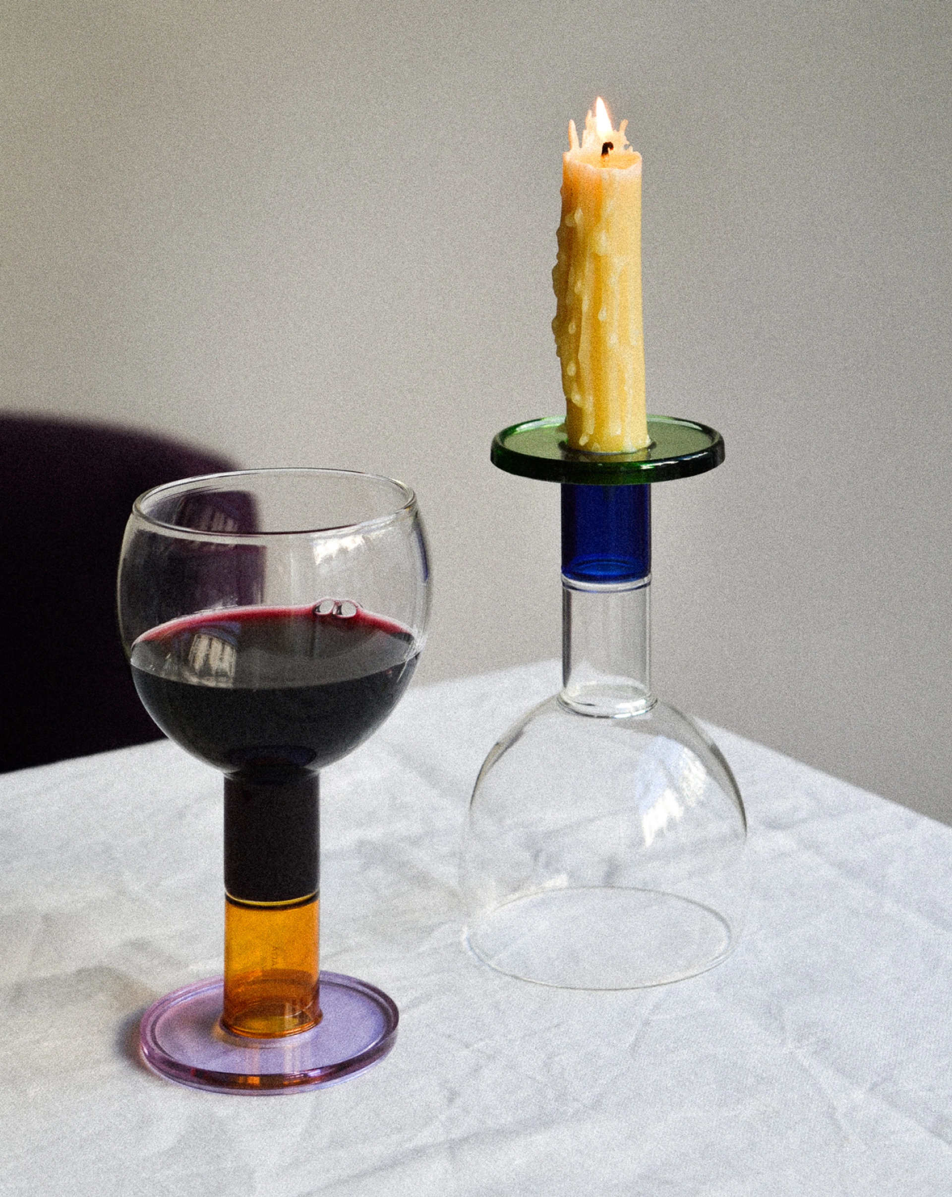 Бокал Wine Candle Glass