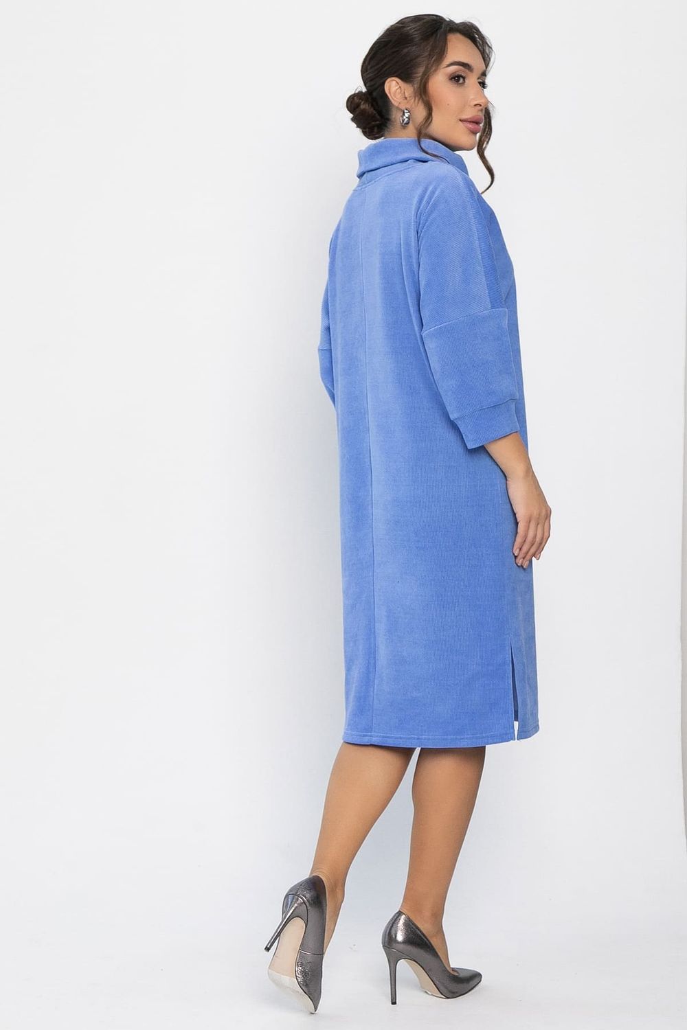 Платье трикотажное Никс (васильковое) П14277-4М LT Collection