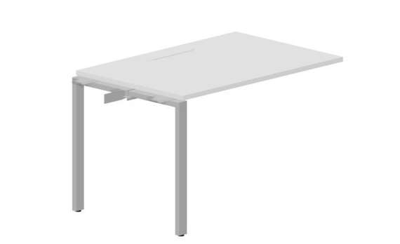 стол Strike 1180х780х750мм (меламиновый аутлет) - приставной элемент