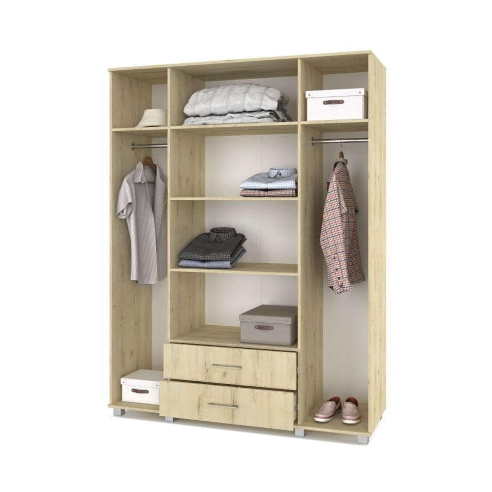 Шкаф четырехстворчатый "Ева" Е43, ЛДСП