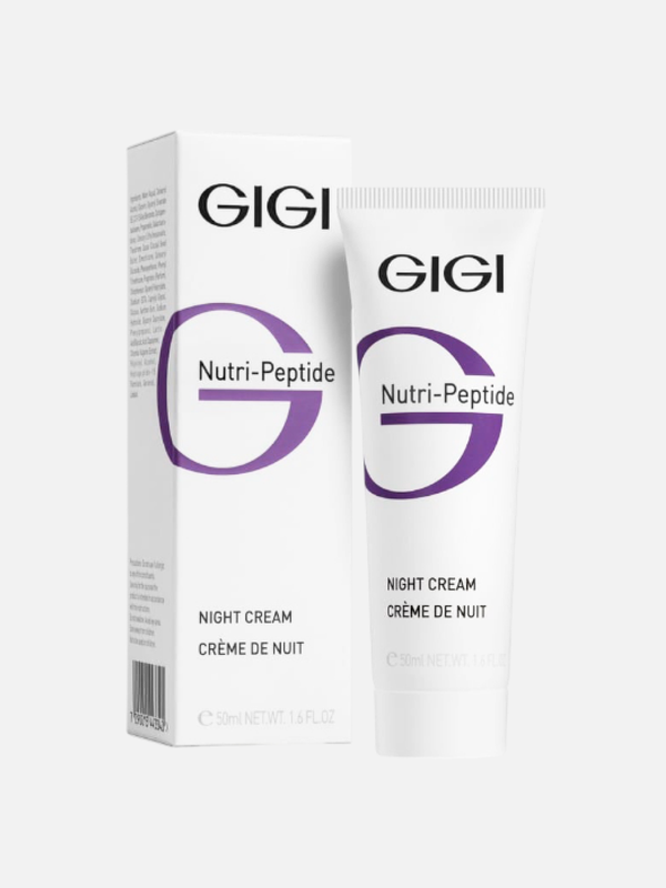Пептидный ночной крем Night Cream, Nutri-Peptide, Gigi, 50 мл