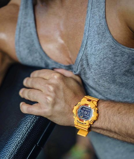 Наручные часы Casio G-SHOCK GBD-800-4ER с шагомером