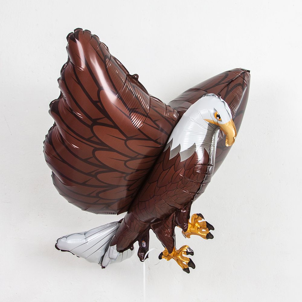 Шар (33"/84 см) Фигура, 3D, Белоголовый орел 1 шт.