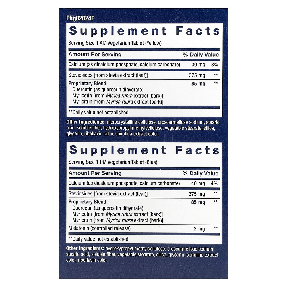 Life Extension, Тройного действия для измерения артериального давления, утром и вечером, 60 вегетарианских таблеток