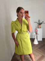 Платье-пиджак Каролайн васаби