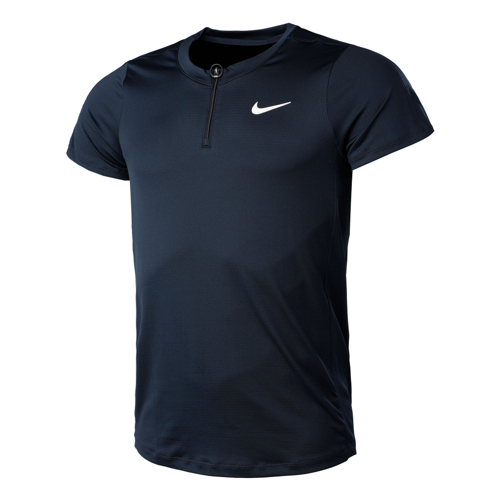Мужское теннисное поло Nike Dri-Fit Advantage Polo Men - Dark Blue
