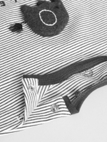 Лонгслив и легинсы в комплекте для малышей Next E48-214, Серый, Темно-серый