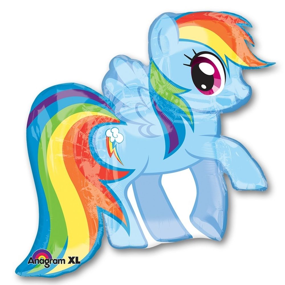 Шар Фигура My Little Pony радужная