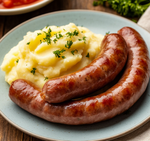 Командир Вкуса: готовим с характером Немецкий салат с фасолью, домашние колбаски с пюре и штрудель - практический мастер-класс