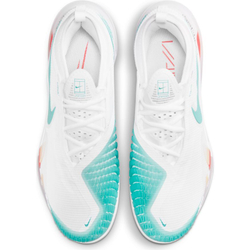 Мужские кроссовки теннисные Nike React Vapor NXT - white/washed teal habanero/red