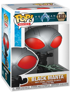 Фигурка Funko POP! Movies Aquaman And The Lost Kingdom Black Manta w/Trident (1303) 67567