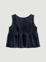 Велюровая туника укороченная Mjölk Mist Grey