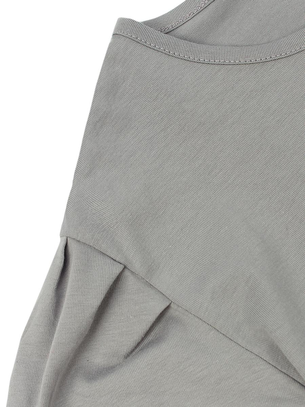 Лонгслив для девочек р-р 140 т.серый (Такро) M0874KL-7/10