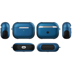Чехол КАРТОФАН для Apple AirPods Pro (арт. AIRPRO-TPU-PC-MATT-BLUE)
