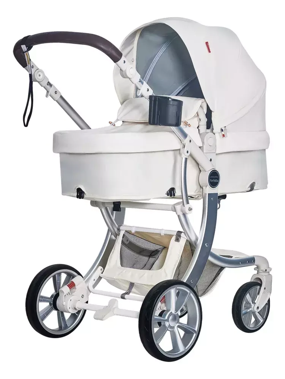 Коляска трансформер Aimile Original Autumn (Молочный / Milk, арт.АА-5)