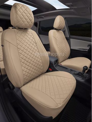 Авточехлы Toyota Land Cruiser Prado 120 (5 мест) с 02-09г.