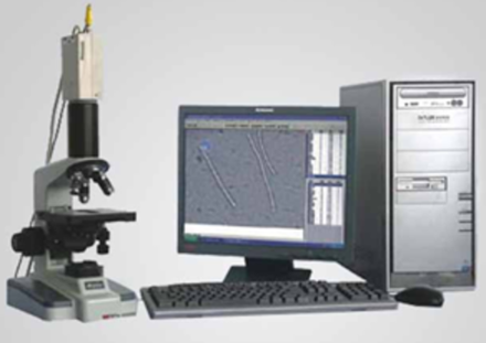 Optical fiber diameter analyzer AATCC 20A