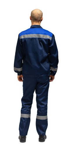 Костюм антистатический "Электрон-МПТ" синий/василек (летний) - ПОД ЗАКАЗ