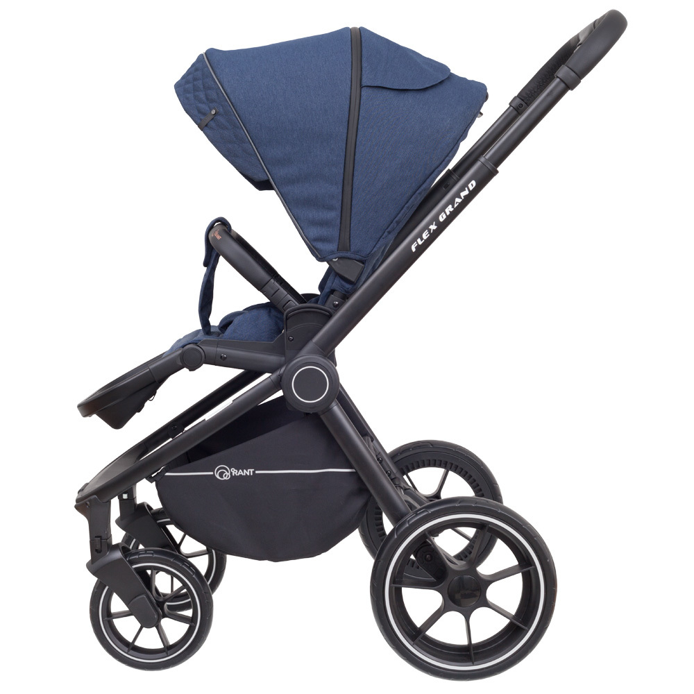 Коляска детская "FLEX GRAND" (2в1) RA065 Jeans Blue