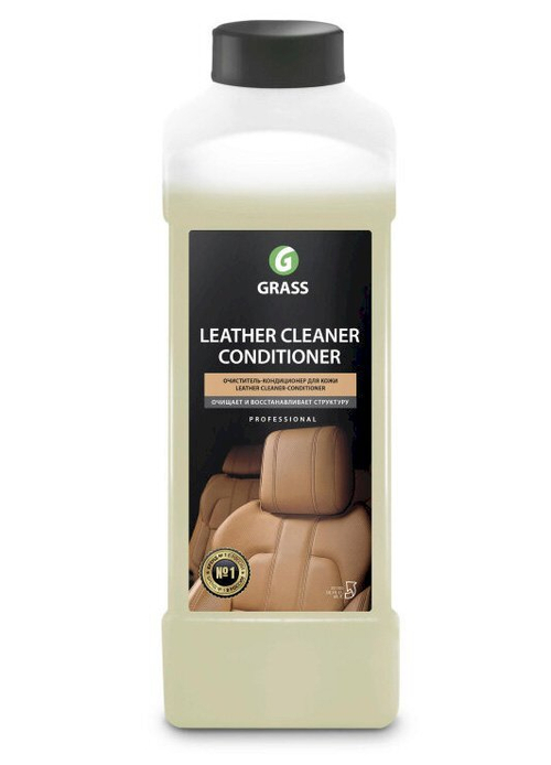 Грасс Leather Cleaner Очиститель-кондиционер для кожи, 1 литр