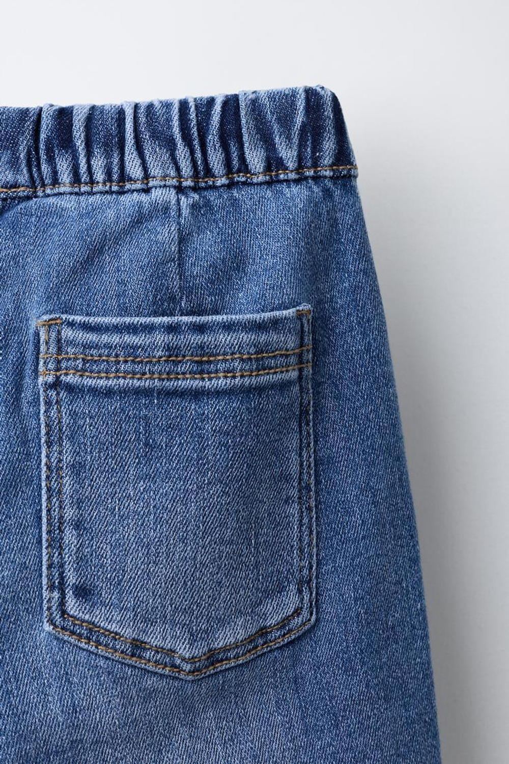 ZARA ДЖИНСЫ КАРГО COMFORT, ВЫЦВЕТШИЙ СИНИЙ