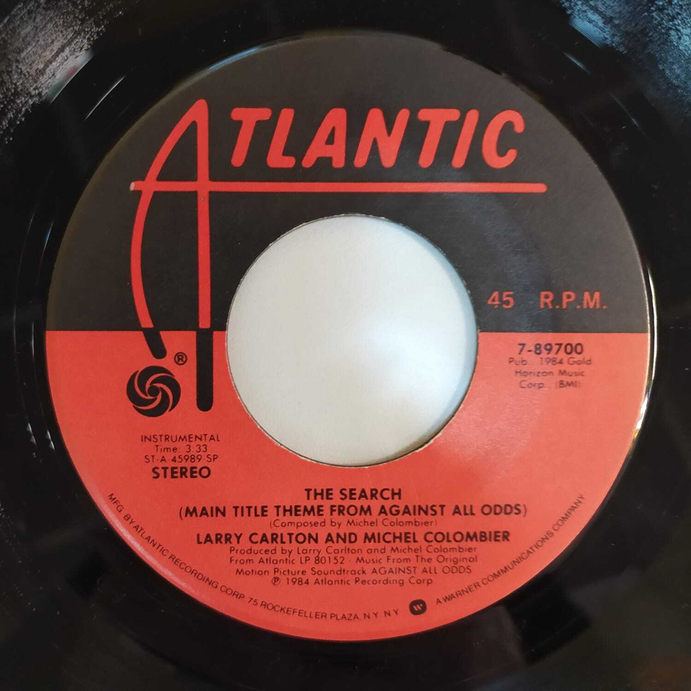 Phil Collins - Against All Odds (Take A Look At Me Now) (США 1984г.) 7", 45 RPM, Single