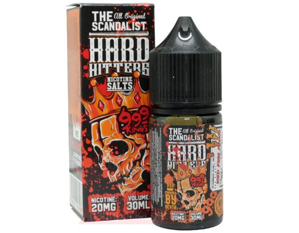 The Scandalist Hardhitters Salt 30 ml 20 mg HARD