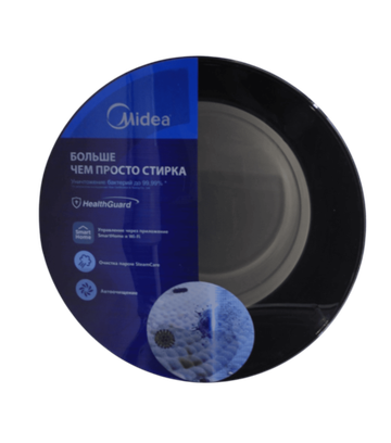 Люк в сборе 12138100A44160 стиральной машины Midea