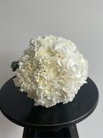 Свадебный букет из гортензии и диантусов