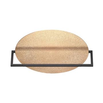 7016/20WL HIGHTECH ODL25 255 золотой ice crack/металл/акрил Настенно-потолочный светильник поворотный 360° IP20 LED 1*20W LUNAR