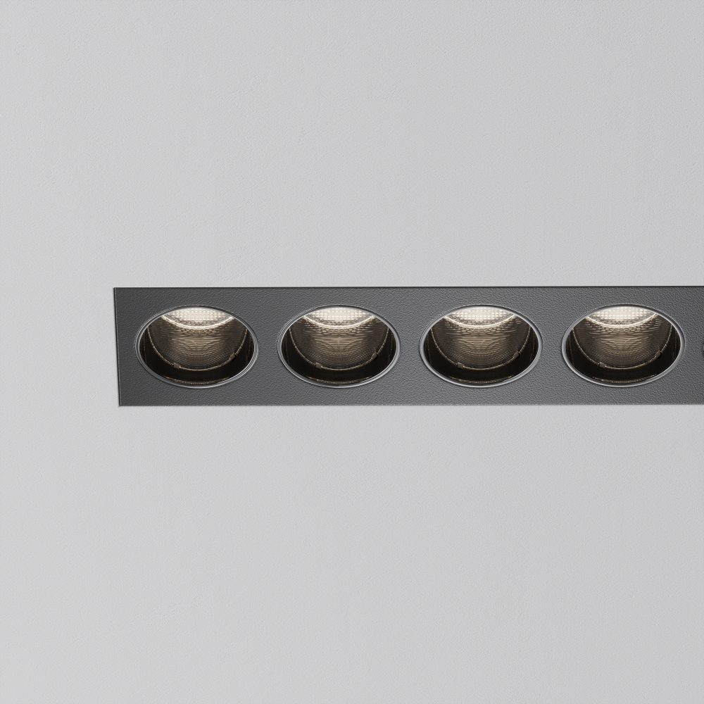 Встраиваемый светодиодный светильник Maytoni Points DL065-20W3-6K-TRS-B