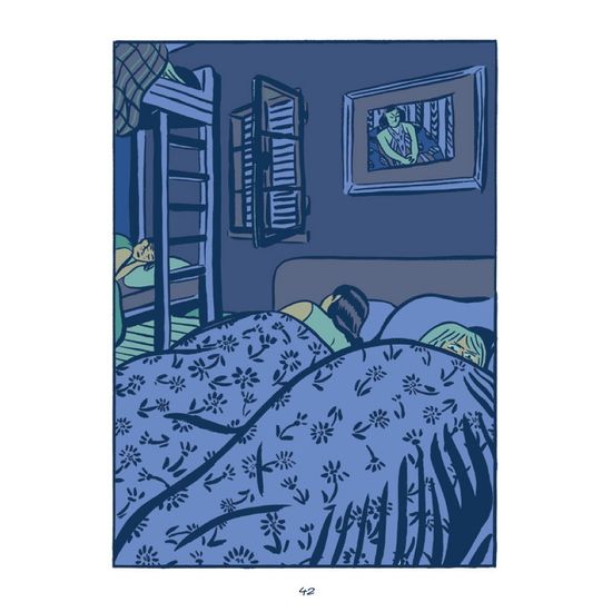 Комикс Призрачное лето. Элизабет Ольвиль