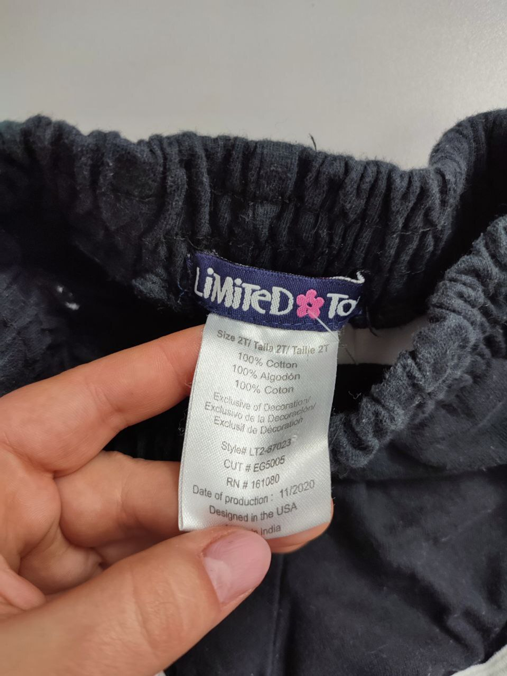 Шорты трикотажные на 2 года