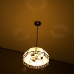 Citilux Шербург-2 CL440231 Люстра витражная подвесная Бронза