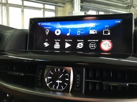 Мультимедиа блок для Lexus LX570 2016+ и LX450d - Carsys NaviBox10 на Android 10, 4G SIM-слот, Carplay, 8ГБ-128ГБ