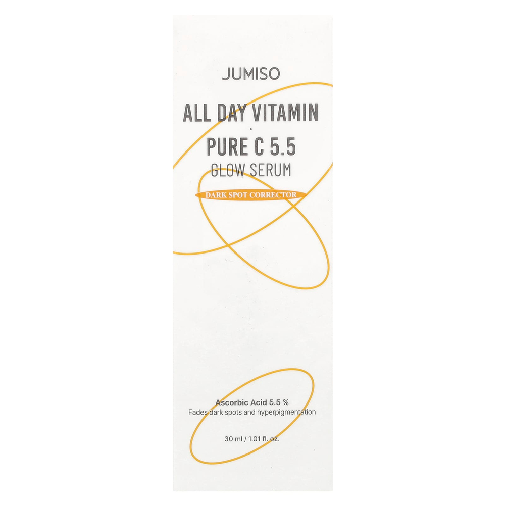 Jumiso, All Day Vitamin, Pure C 5.5 Glow Serum, 30 мл (1,01 жидк. унц.)