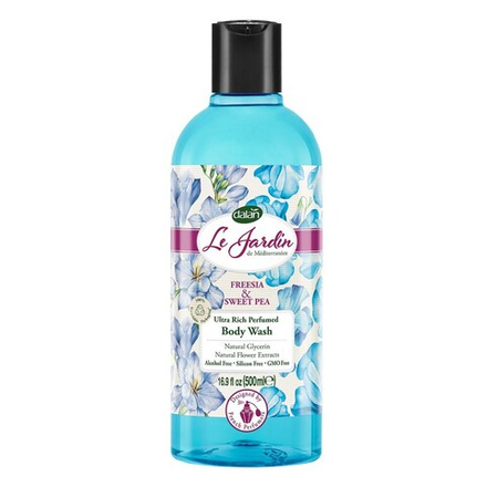 DALAN гель д/душа Le Jardin 500мл Душистая фрезия/12