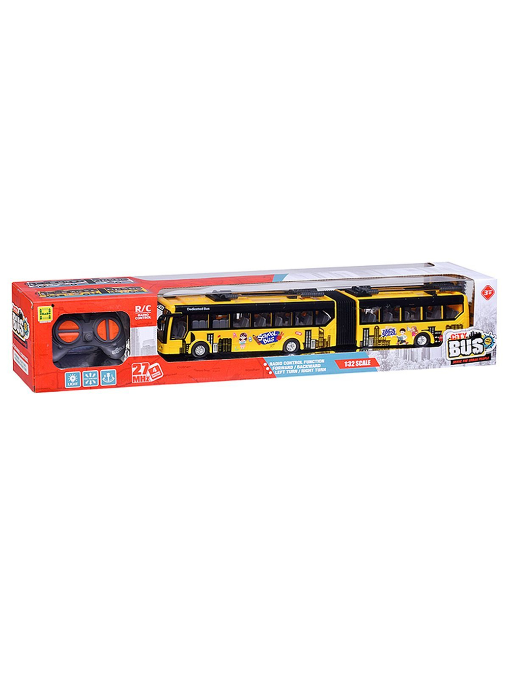 Игрушка Машина Троллейбус Городской, радиоуправляемая (SH091-500B)