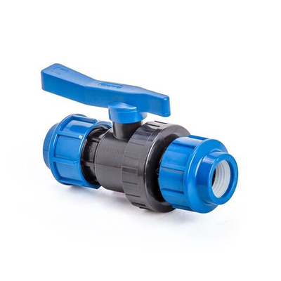 ПНД  Кран шаровой 63х63  ТПК-АКВА (4/1шт)