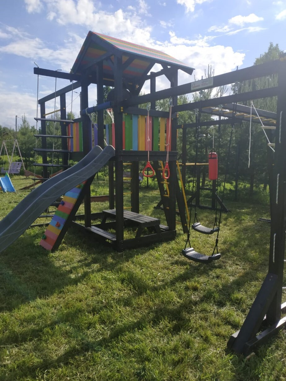 Детская площадка Савушка 2 (BLACK EDITION)