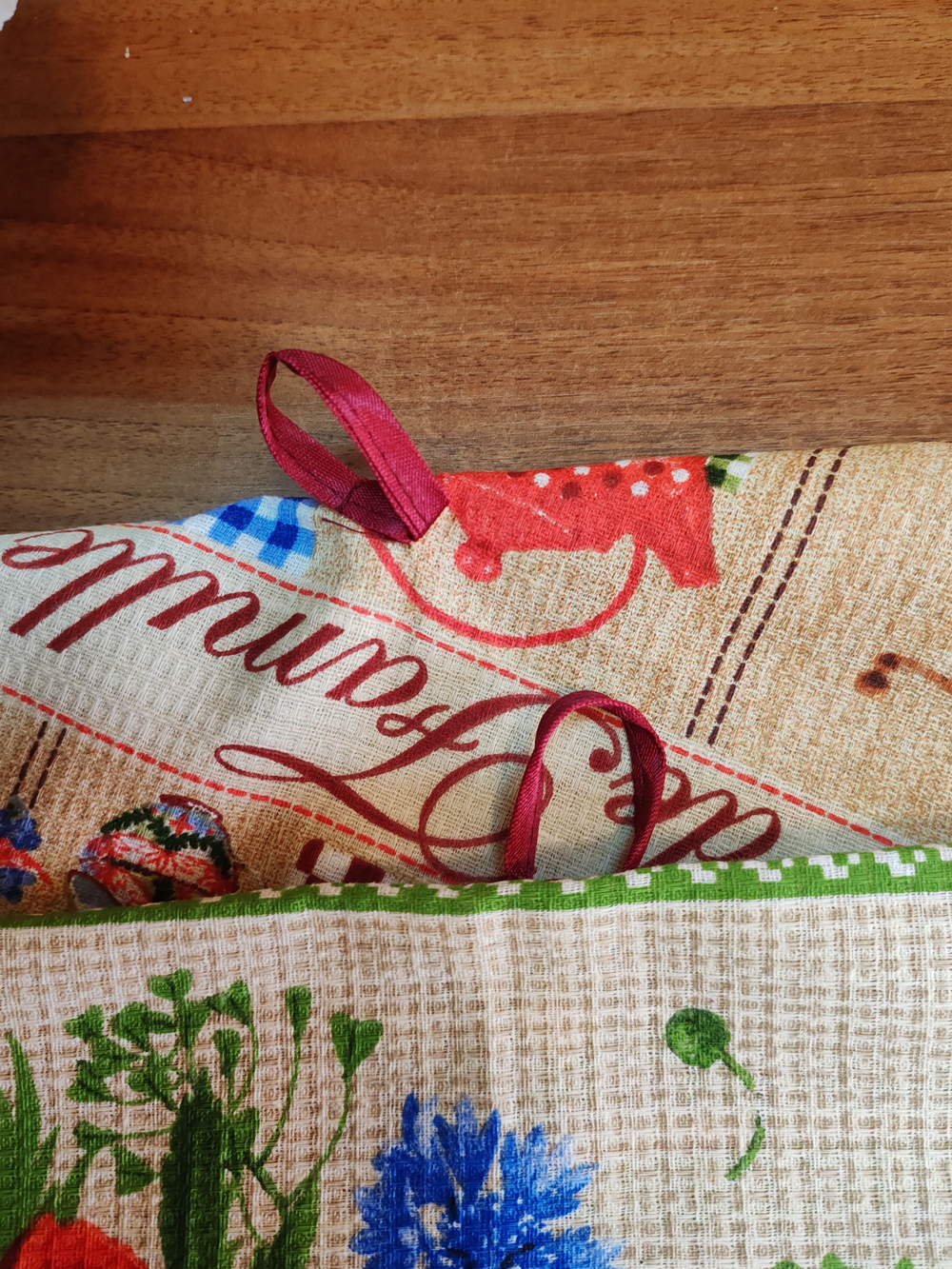 Полотенце кухонное, круглое, 2 шт, вафельное полотно