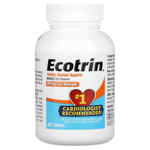 Ecotrin, аспирин в защитной оболочке, с низкой силой действия, 81 мг, 365 таблеток