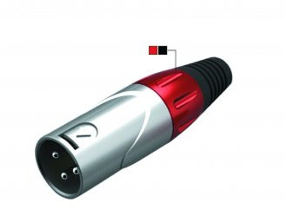 Lidge  AC3MM XLR3 штекер на кабель диаметром 3-6,5mm.