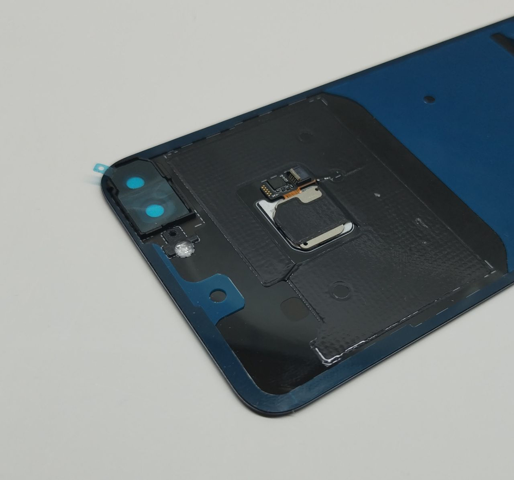 Honor 9 Lite (LLD-L31) - Задняя крышка в сборе со стеклом камеры + сканер отпечатка пальцев (АСЦ)
