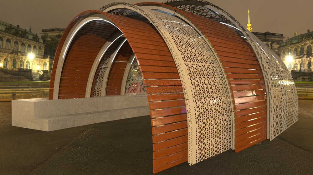 Пергола Ракушка