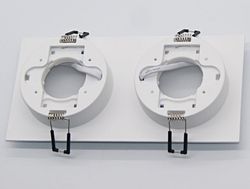 Встраиваемый светильник Maytoni Hoop DL086-02-GX53-SQ-W