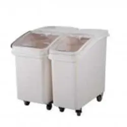 Контейнер для продуктов 81 л передвижной с откидной крышкой пластик P.L. Proff Cuisine