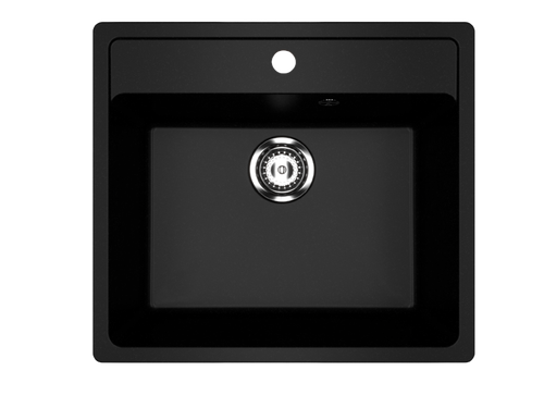 Мойка Eco Stone R-15-344/U-104-344 ультра черный