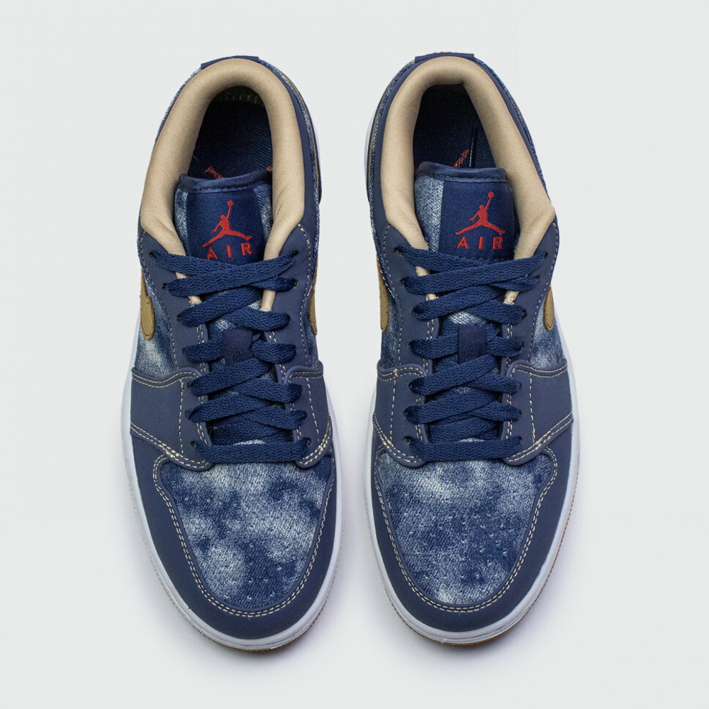 кроссовки Air Jordan 1 Low Denim Wmns