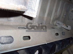 Фаркоп оцинкованный Galia R081A для Renault Kangoo 1998-2010(паспорт и сертификат в комплекте)(без электрики)